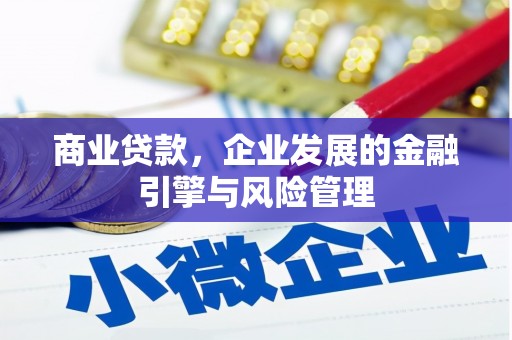 洮南商业贷款，企业发展的金融引擎与风险管理