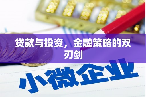 洮南贷款与投资，金融策略的双刃剑