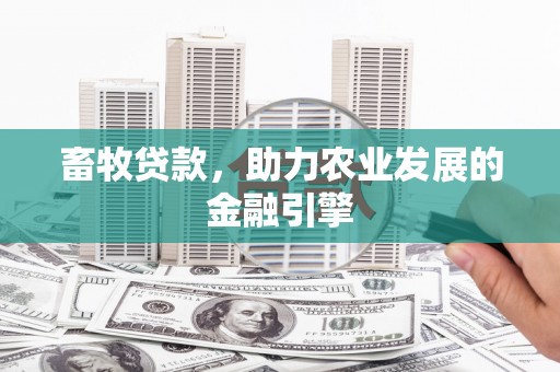 洮南畜牧贷款，助力农业发展的金融引擎