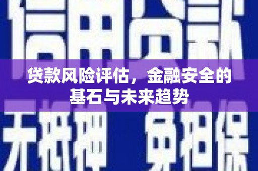 洮南贷款风险评估，金融安全的基石与未来趋势