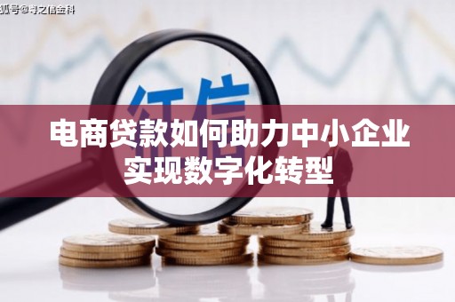 洮南电商贷款如何助力中小企业实现数字化转型