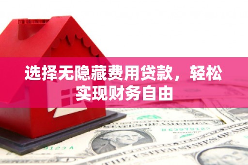 洮南选择无隐藏费用贷款，轻松实现财务自由