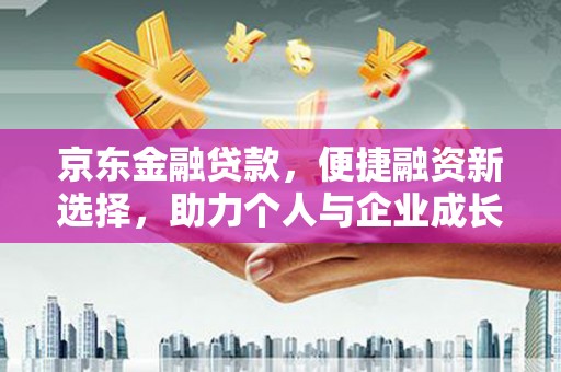 洮南京东金融贷款，便捷融资新选择，助力个人与企业成长