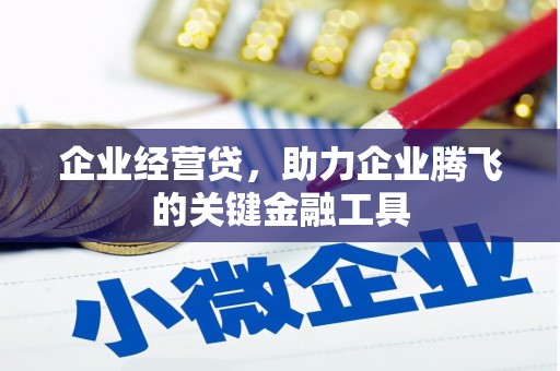 洮南企业经营贷，助力企业腾飞的关键金融工具