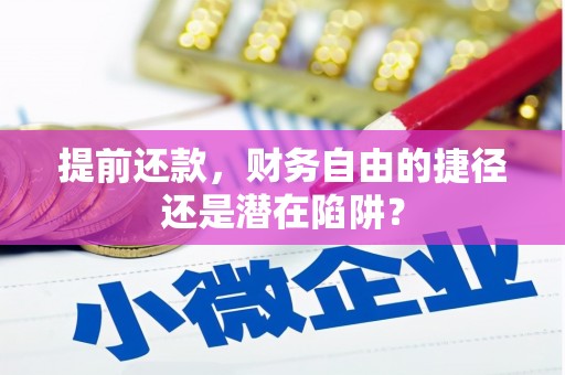 洮南提前还款，财务自由的捷径还是潜在陷阱？