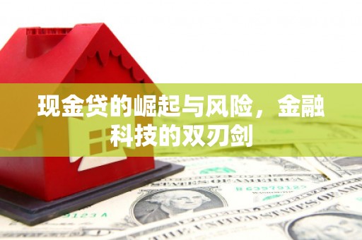 洮南现金贷的崛起与风险，金融科技的双刃剑