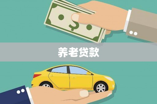 洮南养老贷款