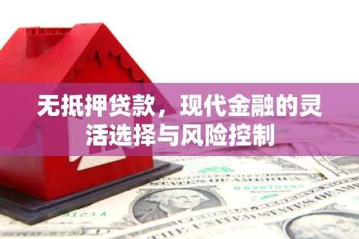 洮南无抵押贷款，现代金融的灵活选择与风险控制
