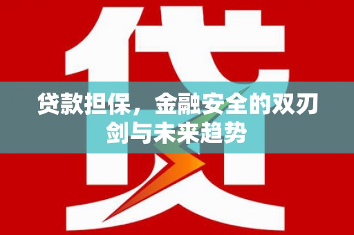 洮南贷款担保，金融安全的双刃剑与未来趋势