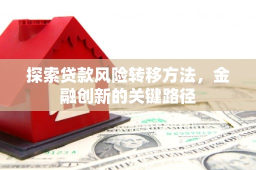 洮南探索贷款风险转移方法，金融创新的关键路径