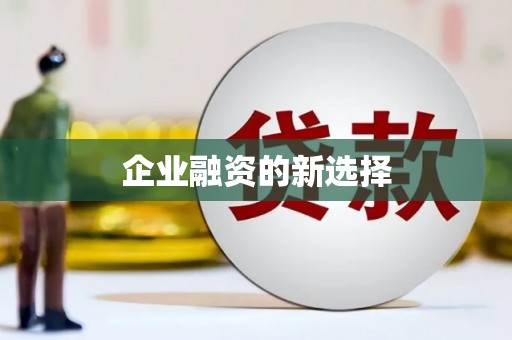 洮南企业融资的新选择