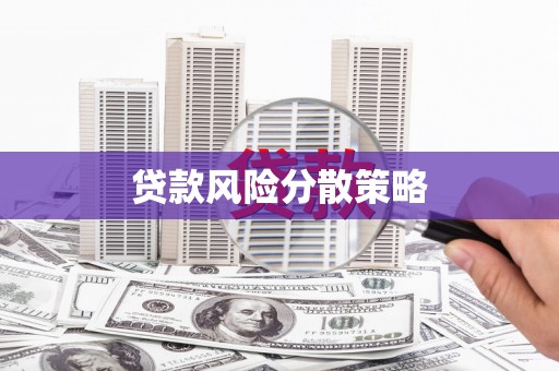 洮南贷款风险分散策略