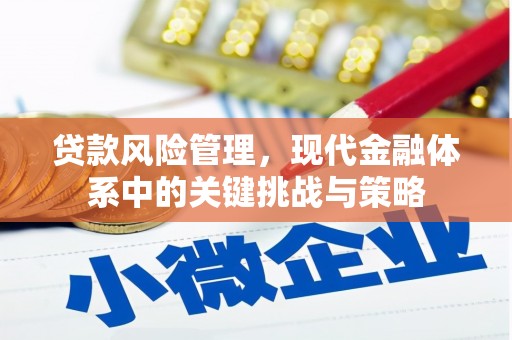 洮南贷款风险管理，现代金融体系中的关键挑战与策略