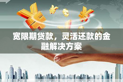 洮南宽限期贷款，灵活还款的金融解决方案