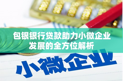 洮南包银银行贷款助力小微企业发展的全方位解析