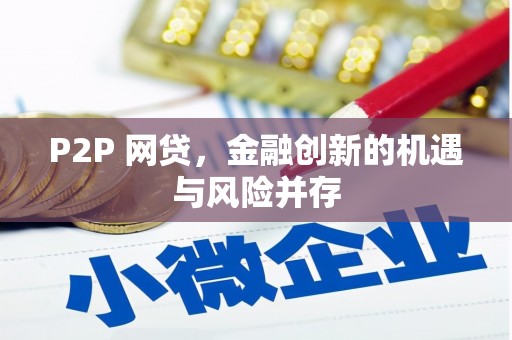 洮南P2P 网贷，金融创新的机遇与风险并存