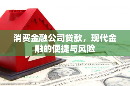 洮南消费金融公司贷款，现代金融的便捷与风险