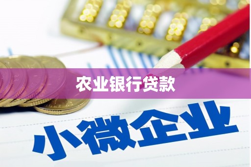 洮南农业银行贷款