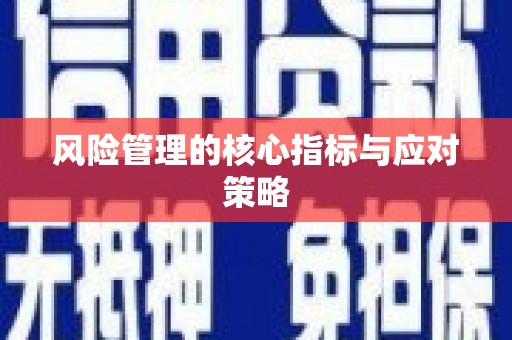 洮南风险管理的核心指标与应对策略