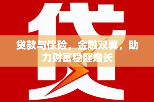 洮南贷款与保险，金融双翼，助力财富稳健增长