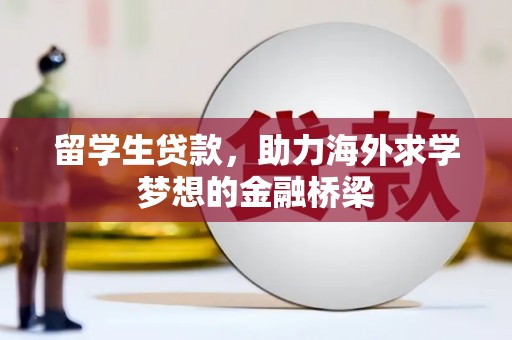 洮南留学生贷款，助力海外求学梦想的金融桥梁