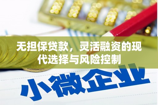 洮南无担保贷款，灵活融资的现代选择与风险控制
