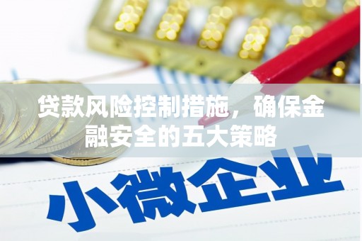 洮南贷款风险控制措施，确保金融安全的五大策略