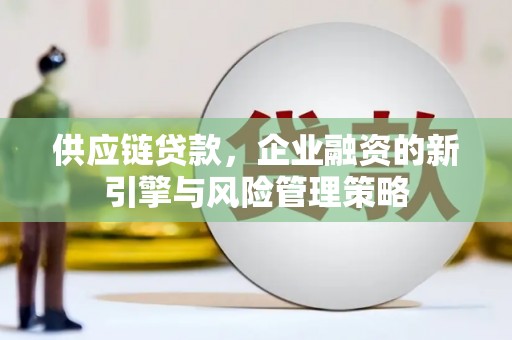 洮南供应链贷款，企业融资的新引擎与风险管理策略