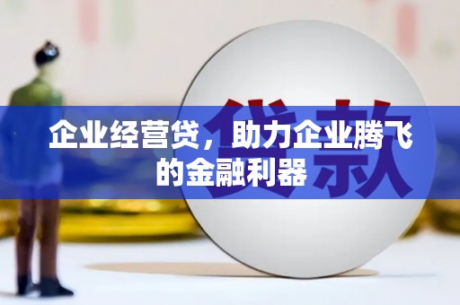 洮南企业经营贷，助力企业腾飞的金融利器