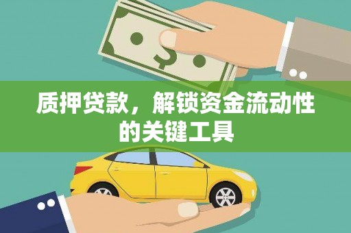 洮南质押贷款，解锁资金流动性的关键工具