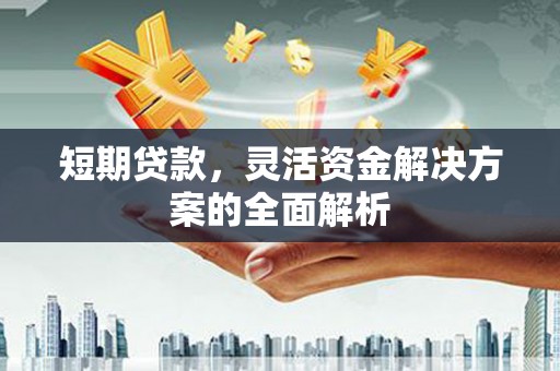 洮南短期贷款，灵活资金解决方案的全面解析