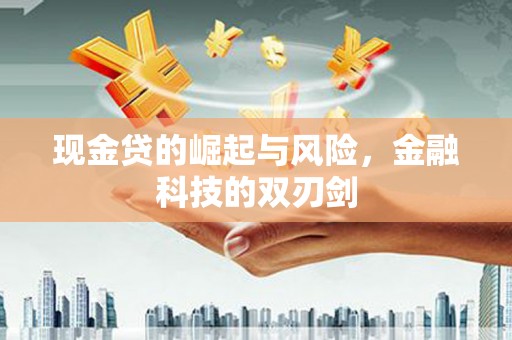 洮南现金贷的崛起与风险，金融科技的双刃剑