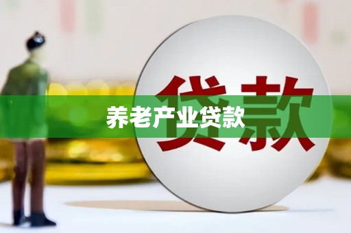 洮南养老产业贷款
