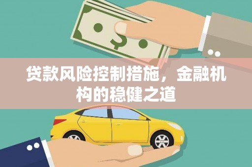 洮南贷款风险控制措施，金融机构的稳健之道