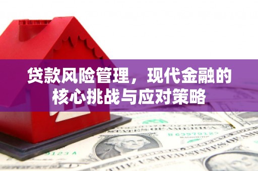洮南贷款风险管理，现代金融的核心挑战与应对策略