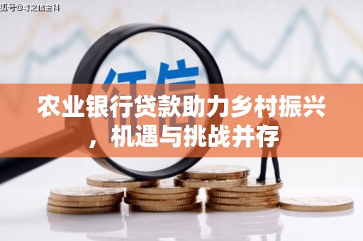洮南农业银行贷款助力乡村振兴，机遇与挑战并存