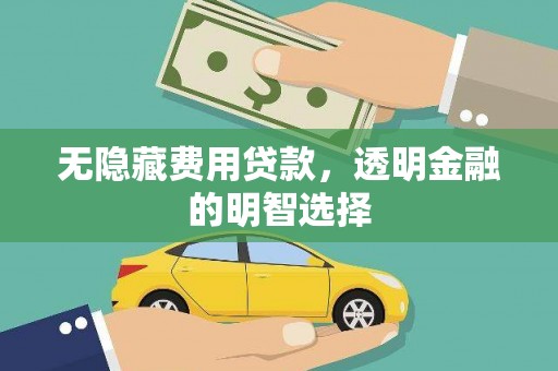 洮南无隐藏费用贷款，透明金融的明智选择