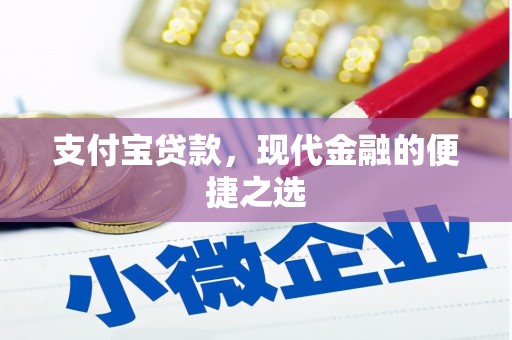 洮南支付宝贷款，现代金融的便捷之选