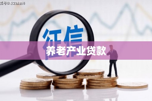 洮南养老产业贷款