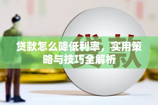 洮南贷款怎么降低利率，实用策略与技巧全解析