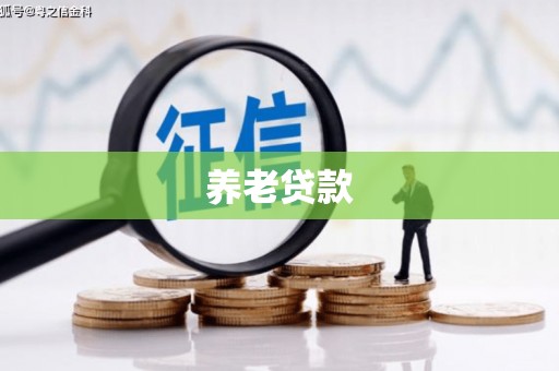洮南养老贷款