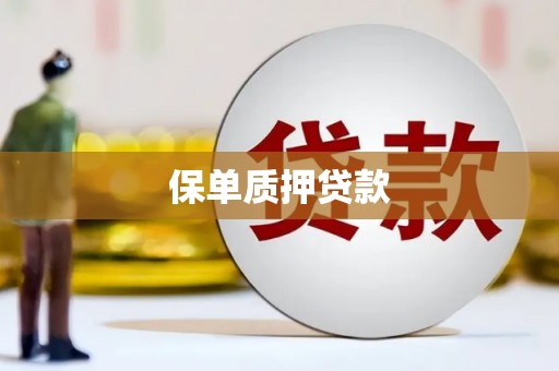 洮南保单质押贷款