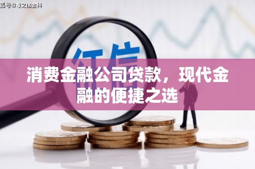 洮南消费金融公司贷款，现代金融的便捷之选