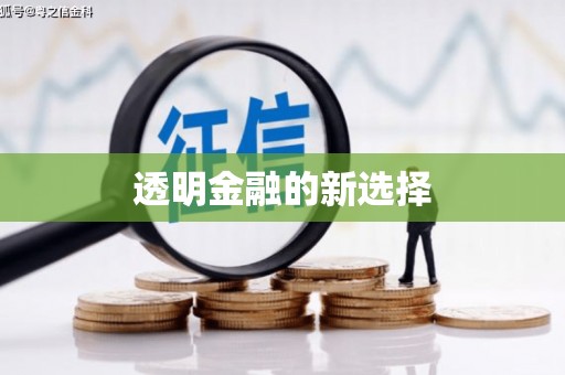 洮南透明金融的新选择