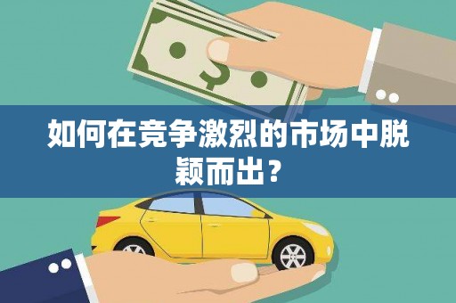 洮南如何在竞争激烈的市场中脱颖而出? 洮南如何在竞争激烈的市场中脱颖而出?