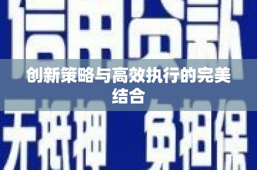 洮南创新策略与高效执行的完美结合